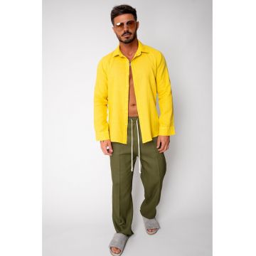 Camasa din 100% In Yellow Mustard 16908