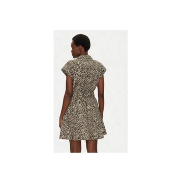 Camasa stil rochie dama  251-REVAM - Bumbac - Maro - Maro