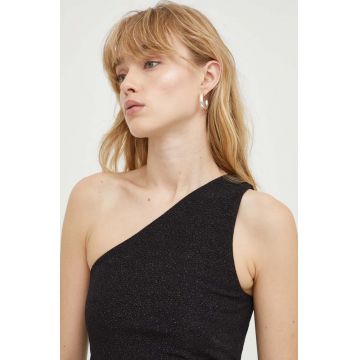 Day Birger et Mikkelsen top femei, culoarea negru, modelator