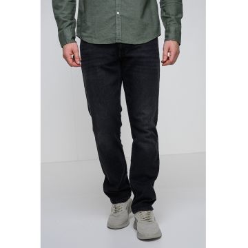 Blugi regular fit din bumbac cu model uni Washington