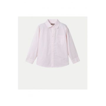 Camasa baieti  3117 - Bumbac - Roz