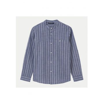 Camasa baieti  6141 - Bumbac - Bleumarin