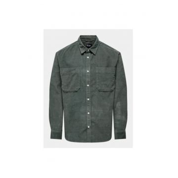 Camasa barbati -  303525934 - Bumbac - Gri