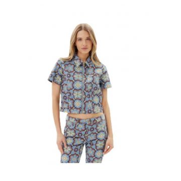 Camasa dama -  100% bumbac - multicolor