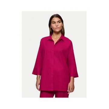 Camasa dama  10222569 - Bumbac - Roz - Roz