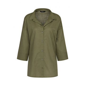 Camasa dama  10222569 - Bumbac - Verde