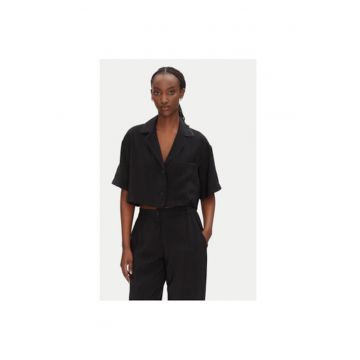 Camasa dama  53-7043 - Rayon/Poliester - S-M INTL - Negru