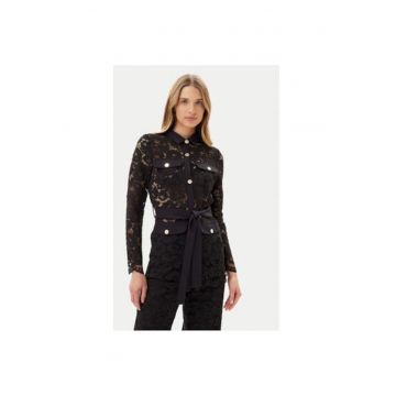 Camasa dama  ACGI000737 - Bumbac/Poliamida - Negru