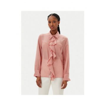 Camasa dama  B3004C - Bumbac - Roz - Roz
