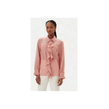 Camasa dama  B3004C - Bumbac - Roz
