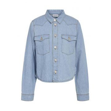 Camasa dama -  denim - bumbac - albastru deschis