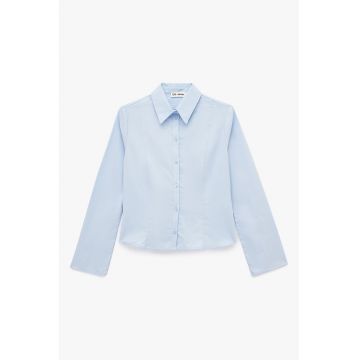 Camasa slim-fit cu guler ascutit