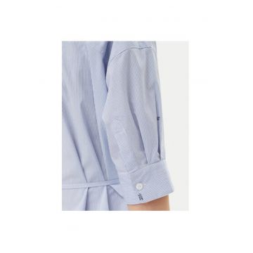 Camasa stil rochie dama  10019224 30046173 - Bumbac - Albastru deschis - Albastru deschis