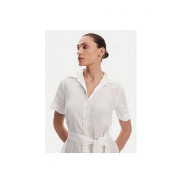 Camasa stil rochie dama  4503434 - In - Alb - Alb