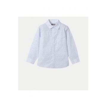 Camasa baieti  3117 - Bumbac - Albastru deschis - Albastru deschis