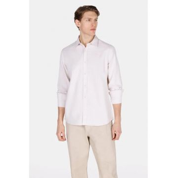 Camasa barbati -  regular fit - bumbac - ecru