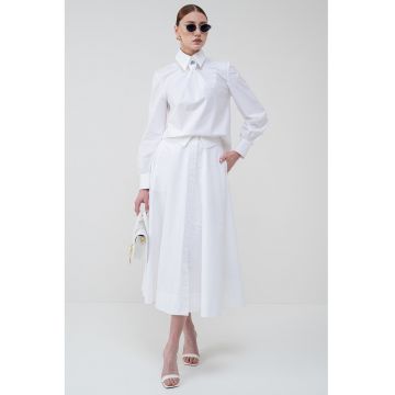 Camasa cu cravata decorativa