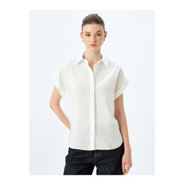 Camasa cu maneci scurte - Alb