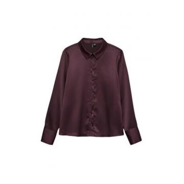 Camasa dama -  poliester - mov