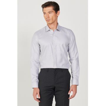 Camasa din bumbac cu model in carouri