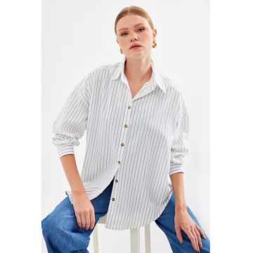 Camasa pentru dama - HiCCUP - Alb - Bumbac