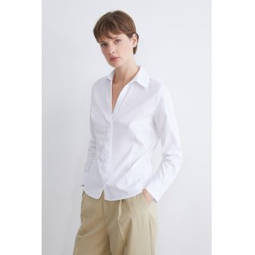 Camasa slim fit din amestec de bumbac Camasa slim fit din amestec de bumbac