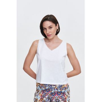 Camasa uni - Alb optic