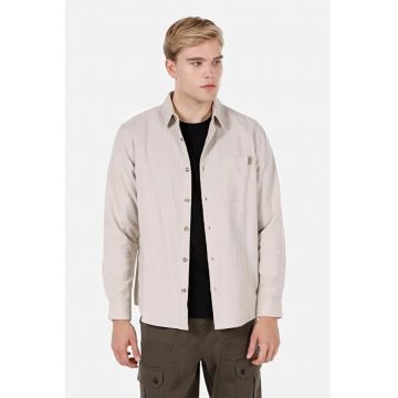 Camasa barbati -  alb - bumbac - L