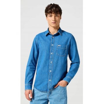 Camasa barbati -  denim - croiala regulara - culoare Mid Stone -