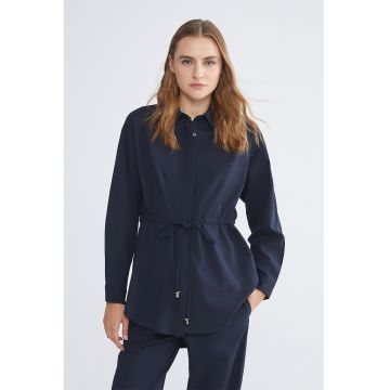 Camasa cu cordon - Albastru ultramarin