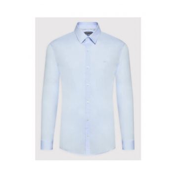 Camasa cu guler ascutit - Albastru deschis