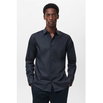 Camasa cu maneci lungi - Albastru inchis