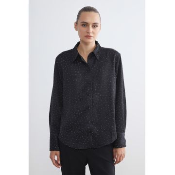 Camasa cu model - Negru