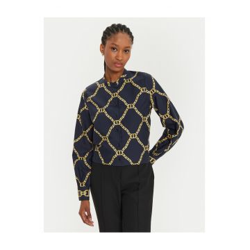 Camasa dama  bleumarin