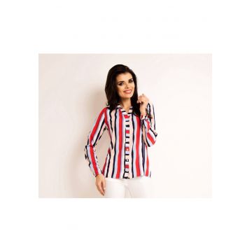 Camasa dama  model dungi poliester multicolor