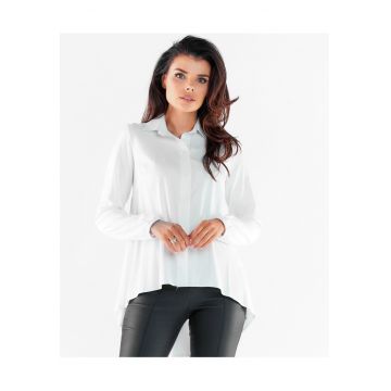 Camasa dama  viscoza alb