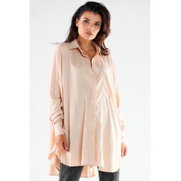 Camasa dama -  Viscoza - Marime one size - Bej