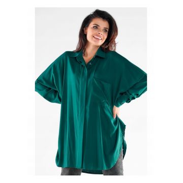 Camasa dama -  Viscoza - One Size - Verde