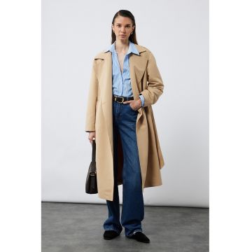 Camasa lejera cu dungi - Albastru azur