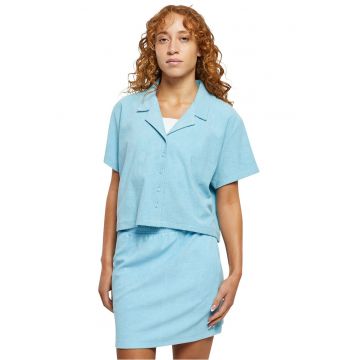 Camasa lejera cu maneci scurte - Albastru pastel
