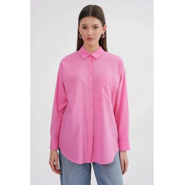 Camasa  roz pudrat - amestec de in - Roz pudrat