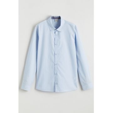 Camasa uni regular-fit - Albastru deschis