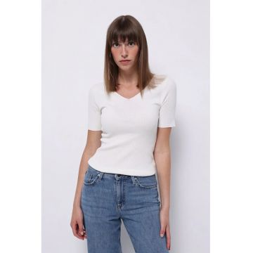 Camisa dama  alb - regular fit - White