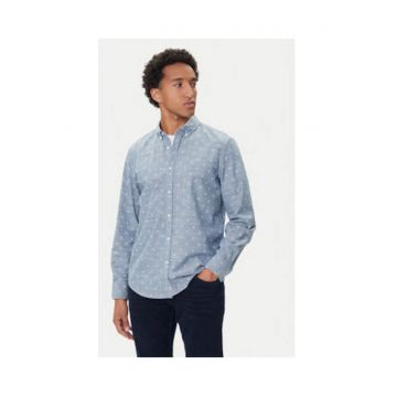 Camasa Barbati -  Albastru - 100% bumbac -