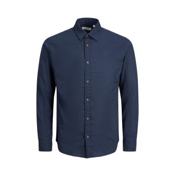 Camasa barbati -  Bumbac - Albastru marin2