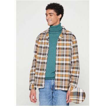 Camasa Barbati -  Carouri - Bumbac Organic - S 2012