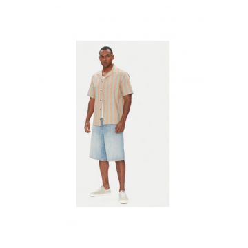 Camasa barbati  EQYWT04610 - Bumbac - Bej/Gri - Gri/Bej