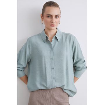 Camasa cu maneci lungi - Verde deschis