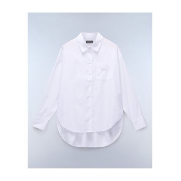 Camasa cu tiv asimetric rotunjit -