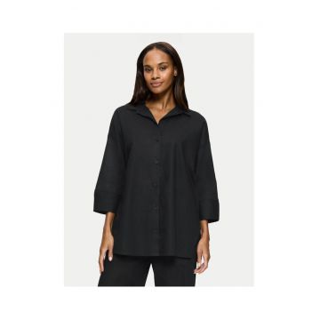 Camasa dama  10222569 - Bumbac - Verde - Negru